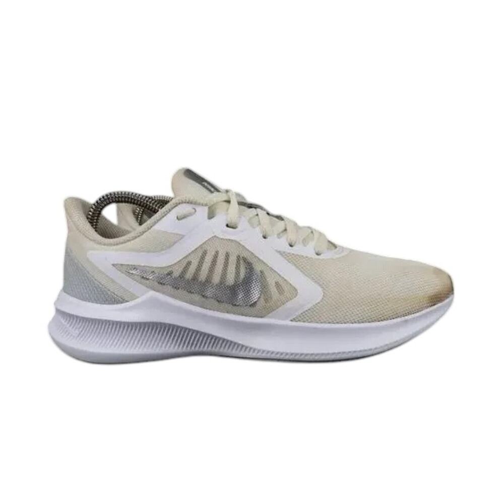 Nike Shoes Womens 7.5 Athletic Sneaker Downshifter 10 Running Sport Active White